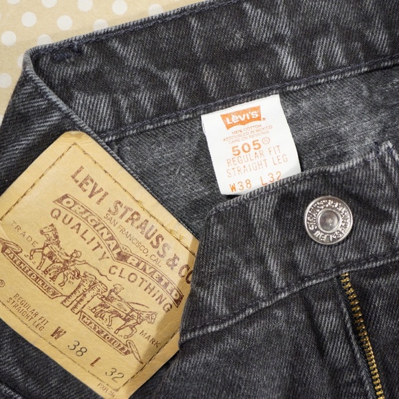 Levi's Other - VINTAGE LEVI'S 505 Orange Tab regular fit Straight